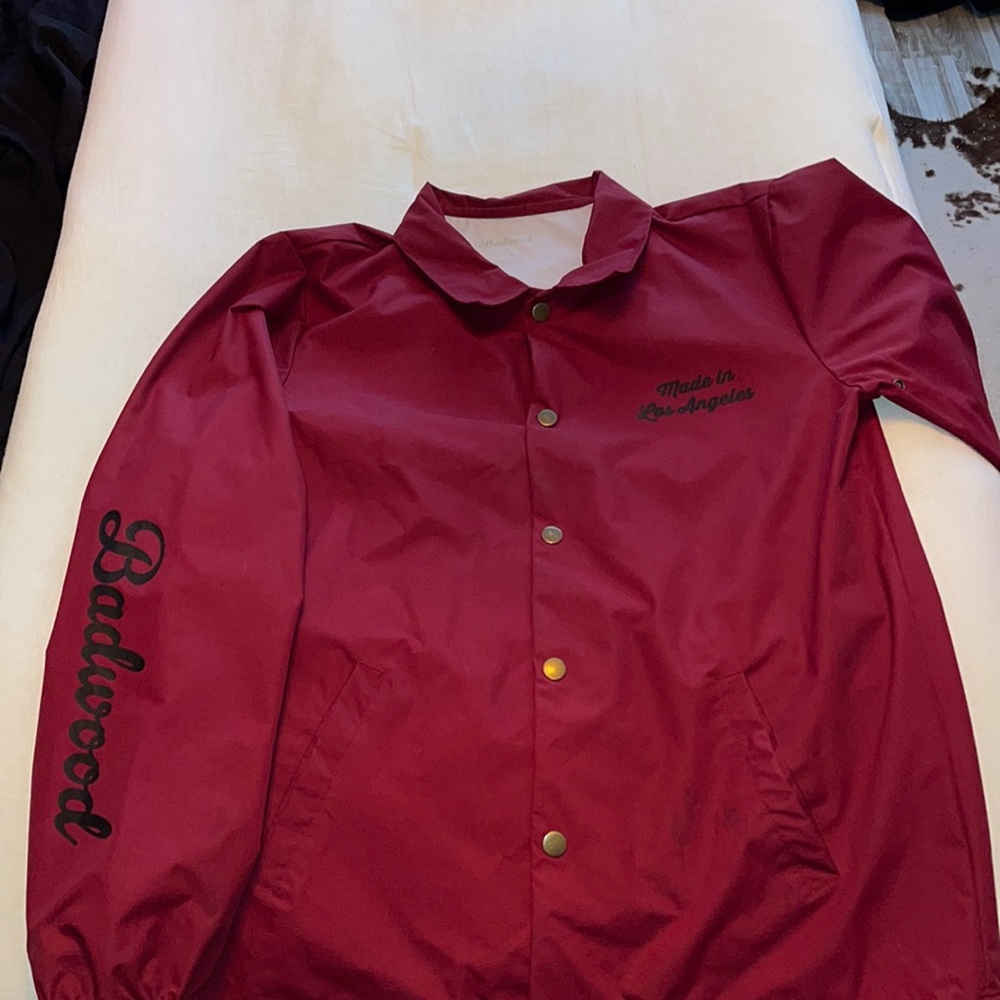 BADWOOD “ALL EYEZ ON ME” windbreaker